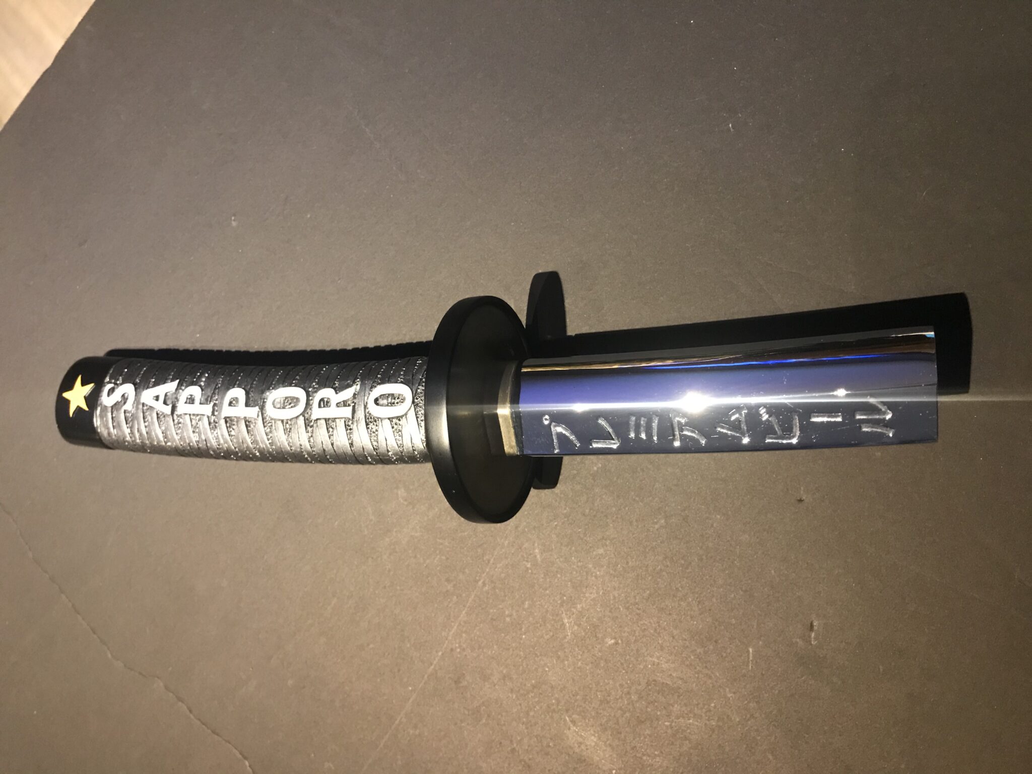 Sapporo Katana Beer Tap Sword Handle Mega Man Zone