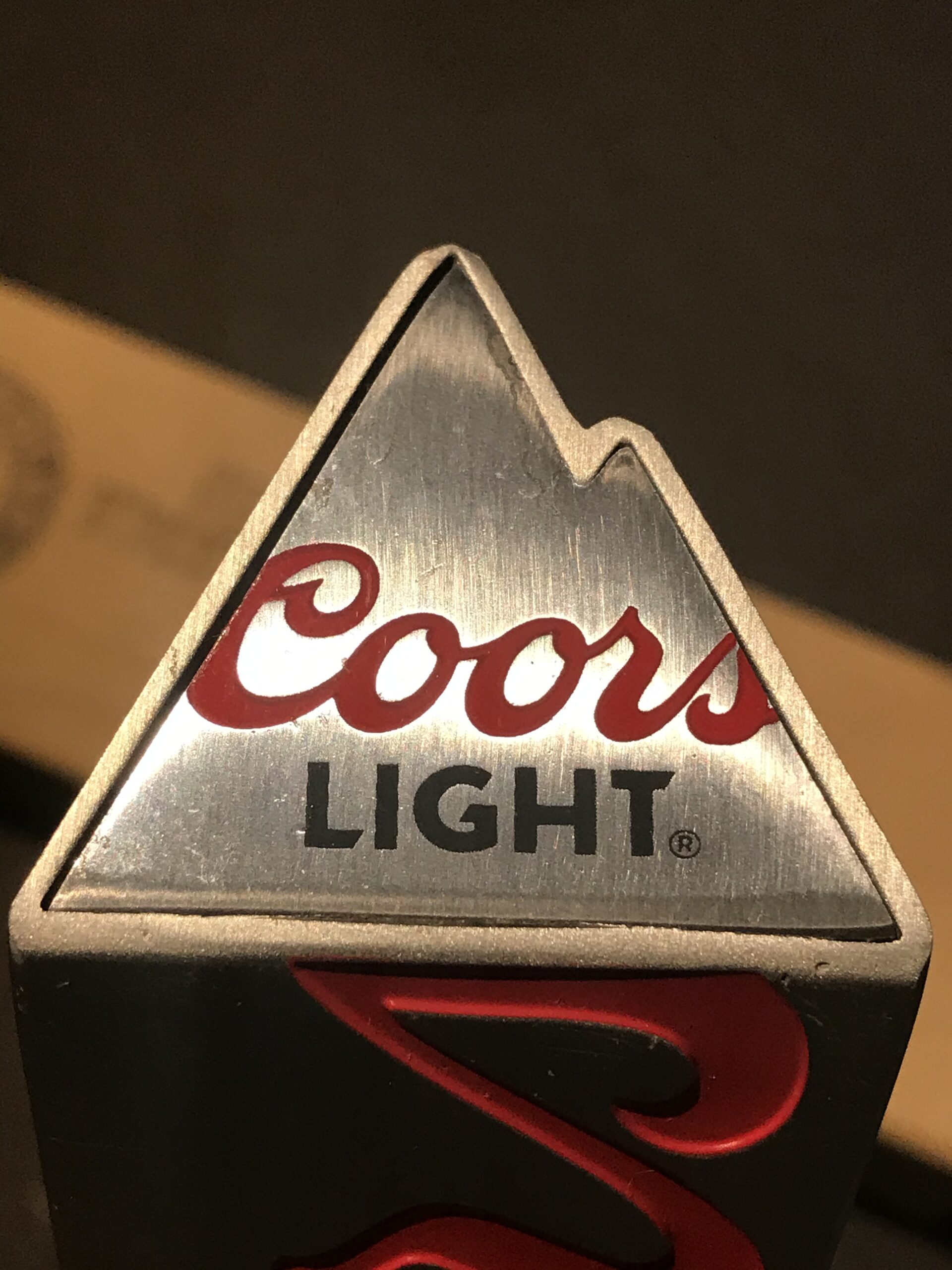 Coors Light Beer Tap Handle Mega Man Zone