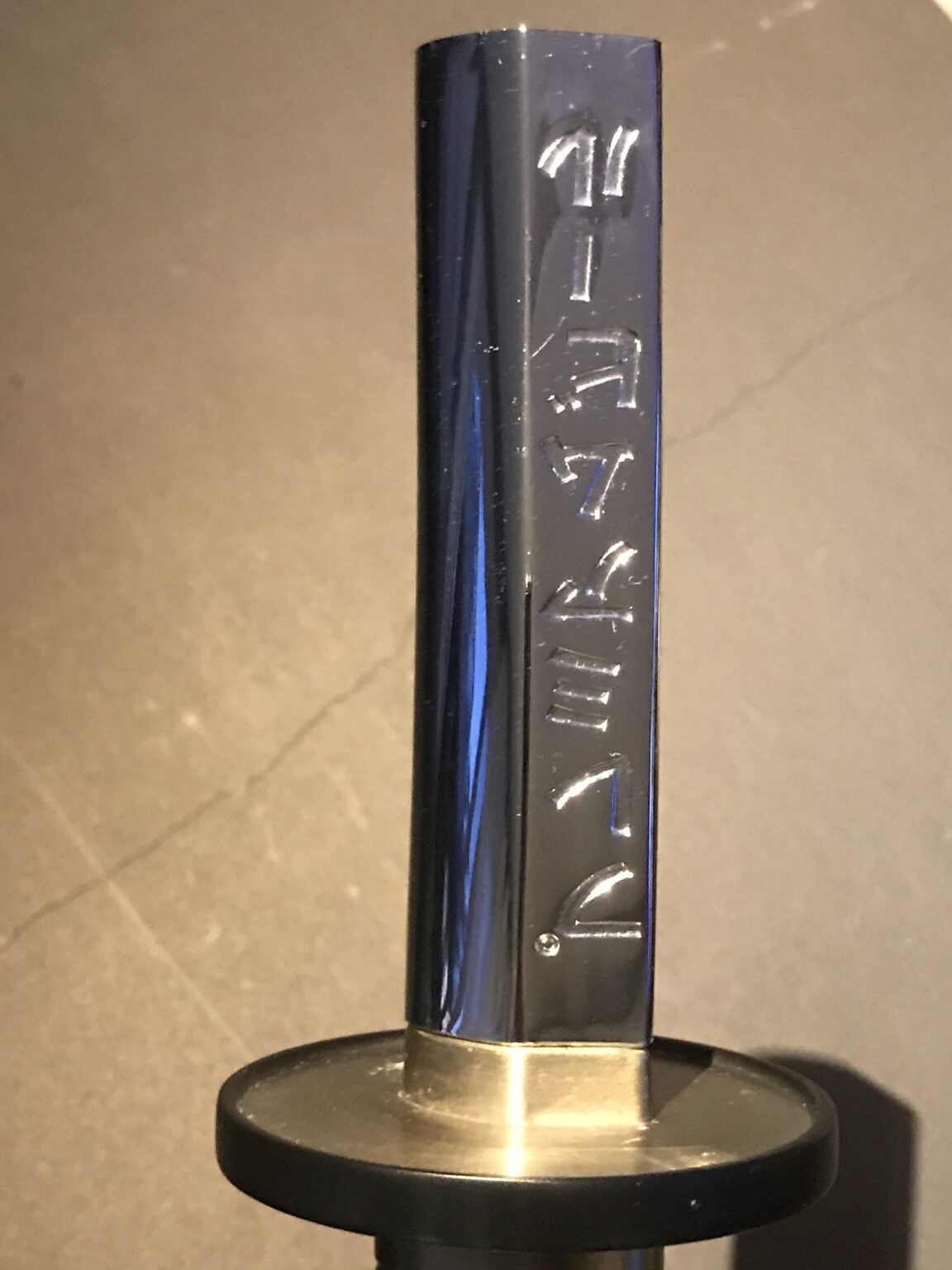Sapporo Katana Beer Tap Sword Handle Mega Man Zone