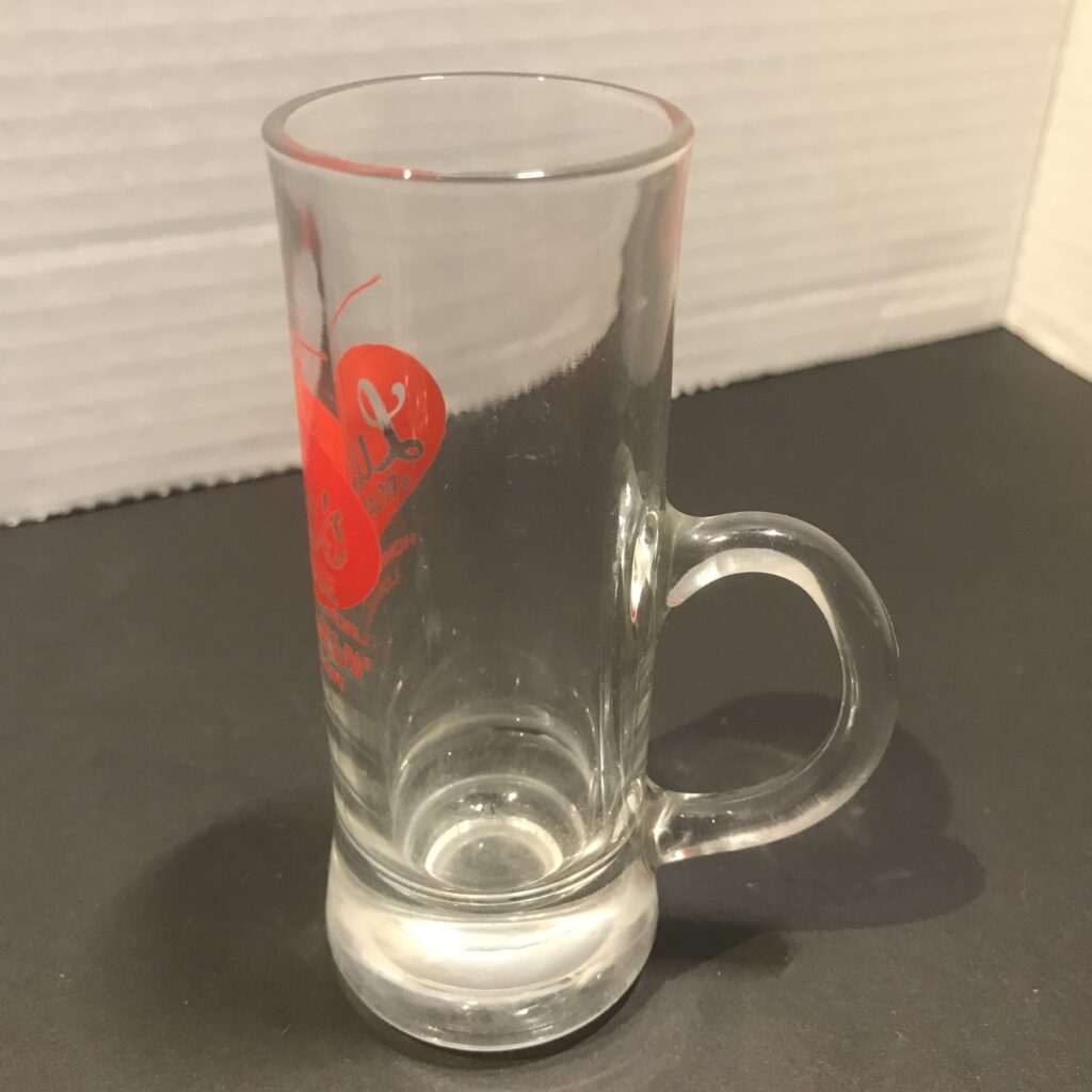 Lulu's the world's longest bar Shooter Glass Mega Man Zone