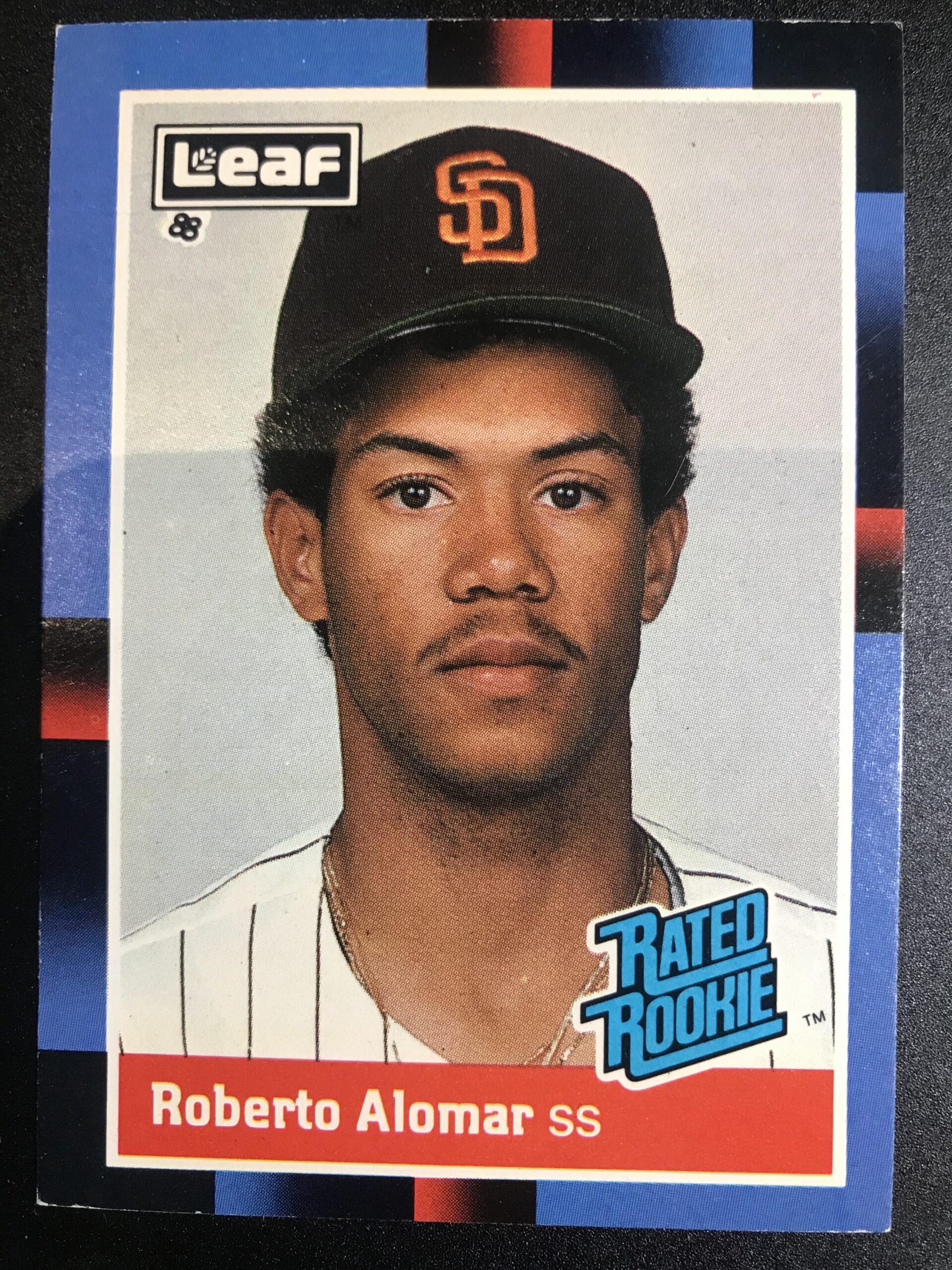 Roberto Alomar SS Rated Rookie Baseball Card Mega Man Zone